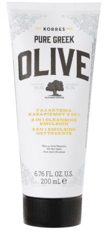 Korres, Очищающее средство 3-в-1 Greek Olive, 200 мл