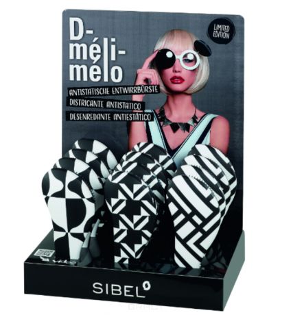 Sibel, Дисплей со щетками Meli Melo (графика) 18 шт