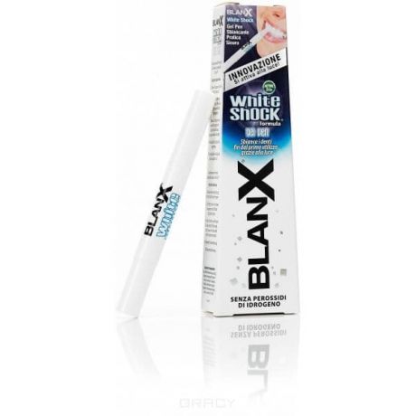 Blanx, Отбеливающий гелевый карандаш White Shock Gel Pen Бланкс