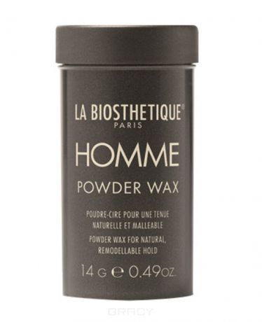 La Biosthetique, Пудра-воск для придания объема и подвижной фиксации с атласным блеском Homme Powder Wax, 14 г