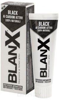 Blanx, Отбеливающая зубная паста Black, 75 мл