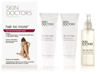 Skin Doctors, Набор для удаления и замедления роста волос 3 предмета