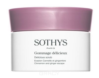 Sothys, Изысканный скраб для тела с корицей и имбирем Delicious Scrub Cinnamon and Ginger Escape, 200 мл