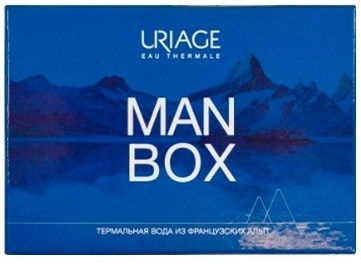 Uriage, Набор Мужской "Man Box" Tolederm, 50/50/50/50/50/15/15 мл