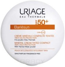Uriage, Минеральная тональная крем-пудра SPF50+ Bariesun (2 оттенка), 10 гр, 10 гр, Песочный Палетка
