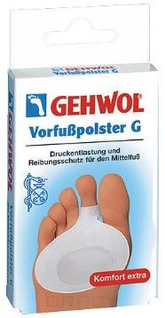 Gehwol, Защитная гель-подушка под пальцы G (2 размера), 1 пара, 1 пара, малая