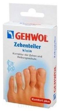 Gehwol, Гель-корректоры между пальцев маленький размер Zehenteiler, 3 шт