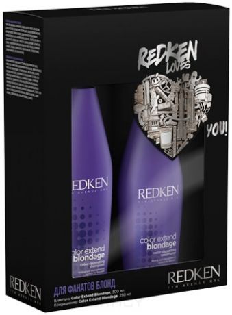Redken, Набор Color Extend Blondage шампунь + кондиционер (-20%), 300/250 мл