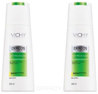 Vichy, Шампунь против перхоти для сухих волос Dercos, 200 мл*2 шт