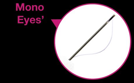 Нить Моно в канюле для зоны глаз и губ Cara Thread Mono Eye 30 мм/7-0 USP (Игла: 30G, 25 мм) MB3025, 20 шт