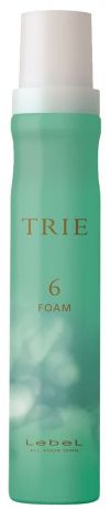 Пена для укладки волос средней фиксации Trie Foam 6, 200 мл