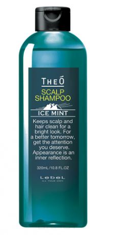 Lebel, Шампунь мужской Theo Scalp Shampoo Ice Mint, 320 мл