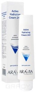 Aravia, Крем для лица активное увлажнение Active Hydrating Cream 24H, 100 мл