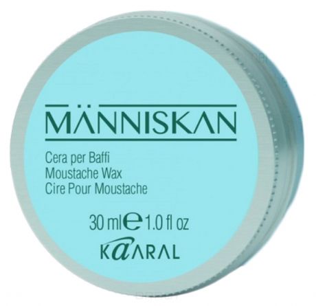 Kaaral, Воск для усов Manniskan Moustache Wax, 30 мл