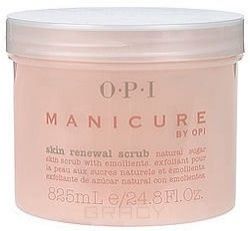 OPI, Скраб обновляющий для рук с натуральными сахарными кристалами SPA Manicure Skin Renewal Scrub, 858 гр
