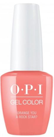 OPI, Гель-лак GelColor, 15 мл (247 цветов) Orange You a Rock Star? / Neon