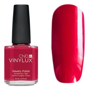 CND Лак Vinylux Weekly Polish # 143 Rouge Red, 15 мл