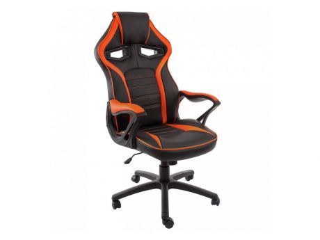 Monza черное / оранжевое Компьютерное кресло MebelVia