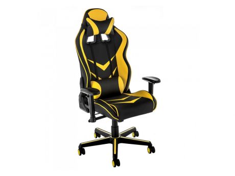 Racer черное / желтое Компьютерное кресло MebelVia