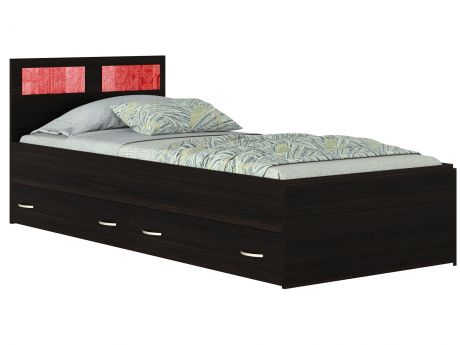 Кровать с ящиками Виктория-С (90х200)