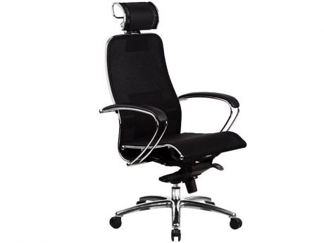 Эргономическое офисное кресло Metta SAMURAI S-2.03 Black Plus MebelVia