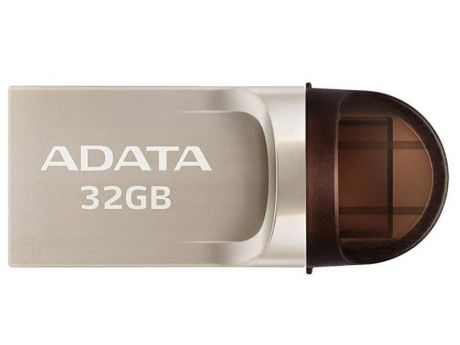 USB флешка ADATA DashDrive UC370 OTG 32Gb (AUC370-32G-RGD) USB 3.1/USB 3.1 Type-C