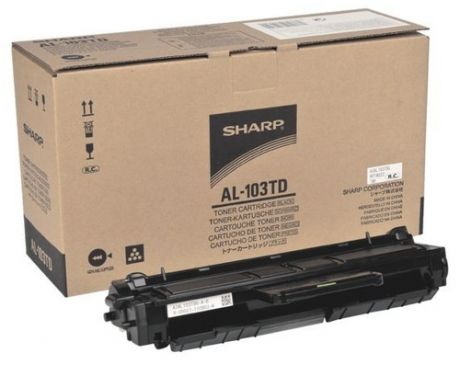 Картридж Sharp AL103TD черный (black) 2000 стр. для Sharp AL-1035