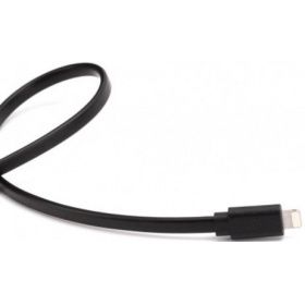 Кабель Griffin Lightning to USB Charge/Sync Cable Flat 9cm - Black