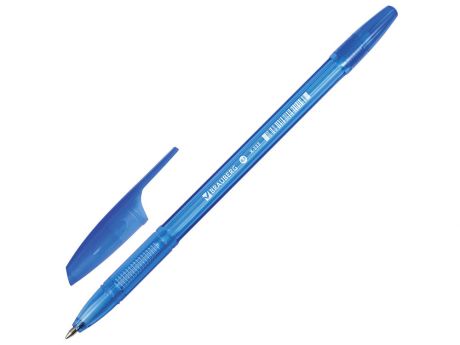 Ручка шариковая BRAUBERG X-333, синяя, корпус тонированный, узел 0,7мм, линия 0,35мм
