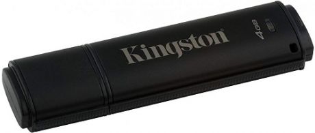 USB флешка Kingston DataTraveler 4000 G2 4Gb Black (DT4000G2DM/4GB) USB 3.0 / 80 Мб/с / 12 Мб/с