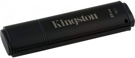 USB флешка Kingston DataTraveler 4000 G2 8Gb Black (DT4000G2DM/8GB) USB 3.0 / 165 Мб/с / 22 Мб/с