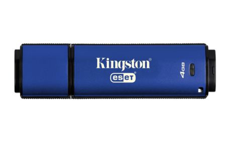 USB флешка Kingston DataTraveler Vault Privacy 3.0 4Gb Black (DTVP30AV/4GB) USB 3.0 / 80 Мб/с / 12 Мб/с