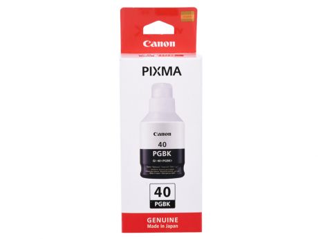 Картридж Canon GI-40 BK черный (black) 170 мл для Canon PIXMA GM2040 / G5040/G6040