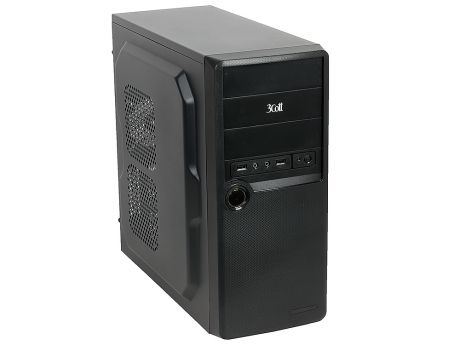 Компьютер OLDI Computers PERSONAL (0632643) Системный блок Black / AMD A6-9500 (3.5 ГГц) / 4GB / 500GB / RX 560 2GB / noDVD / Win 10 Home SL