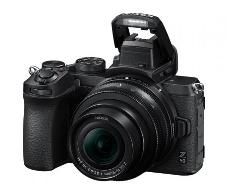 Фотоаппарат Nikon Z 50 KIT 16-50 VR (VOA050K001) Black 20.9 Mp, 23.5 x 15.7 мм / 5568 x 3712 / экран 3.2" / 395 г