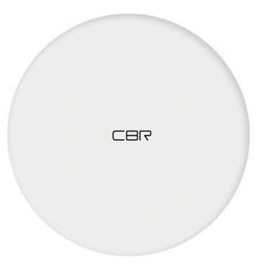 Беспроводное зарядное устройство CWC 155 White стандарт Qi, выход 9 В/1,1 А, мощность 10 Вт, быстрая зарядка