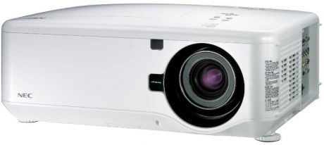 Проектор Nec NP4100W + линза NP07ZL White DLP / 1280 х 800 / 16:10 / 5500 Lm / 2100:1