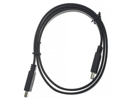Кабель HDMI VCOM CG522F-1M черный 1 м плоский, ver. 2.0