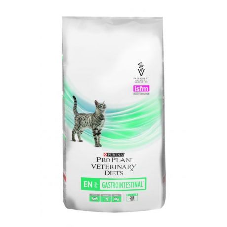 Сухой корм Purina Pro Plan Veterinary diets EN корм для кошек при расстройствах пищеварения, пакет, 1,5 кг 12382848