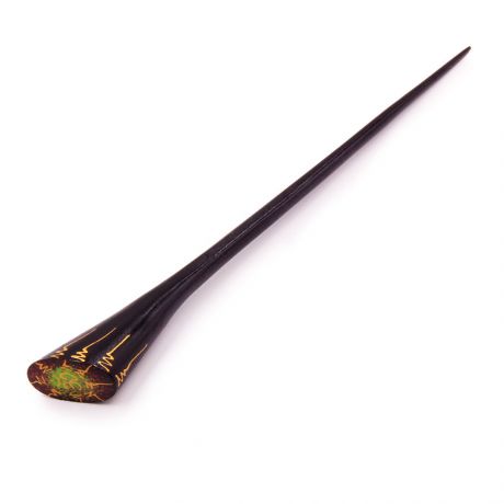 Шпилька для волос дерево роспись с Ом 17см (0,05 кг)