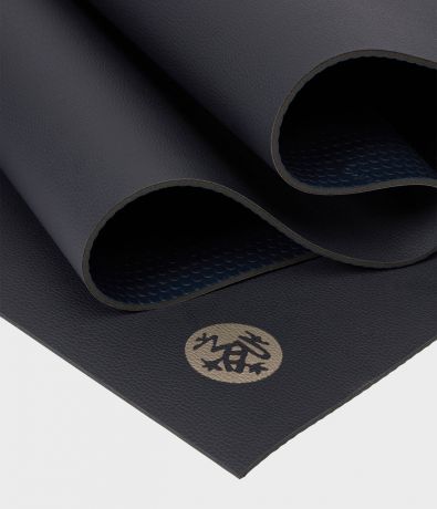 Коврик для йоги Manduka GRP Mat 4мм из каучука (1.7 кг, 180 см, 4 мм, темно-синий, 66 см (Midnight))