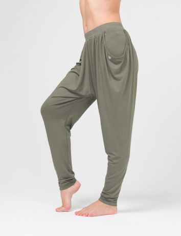 Штаны женские Never Mind хаки YogaDress (0,3 кг, XL (50), хаки)