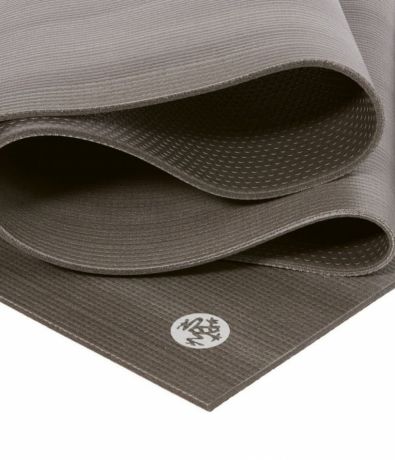 Коврик для йоги Manduka The PRO Mat 6мм Limited Edition (4,1 кг, 180 см, 6 мм, серый, 66см (Brown Metallic))