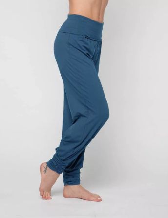 Штаны гаремы длинные индиго YogaDress (0,3 кг, L (48), индиго)
