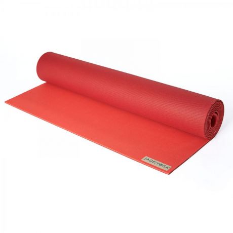 Коврик для йоги Jade Two tone 5 мм из каучука (2,3 кг, 180 см, 5 мм, красный, 60 см)