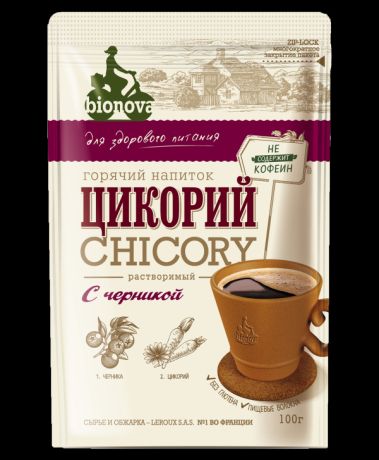 Цикорий Bionova с черникой (100 г)