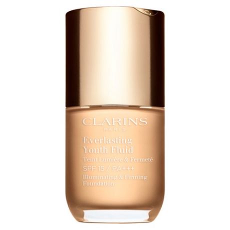 Clarins Everlasting Youth Fluid Устойчивый тональный флюид с омолаживающим действием SPF15 107