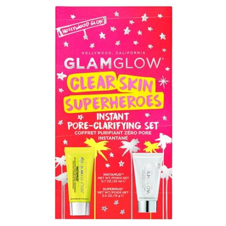 GlamGlow CLEAR SKIN SUPERHEROES Набор