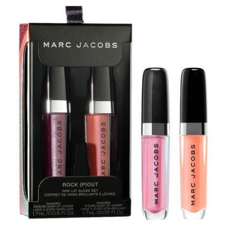 Marc Jacobs Beauty ENAMORED ROCK (P)OUT Набор мини-блесков для губ