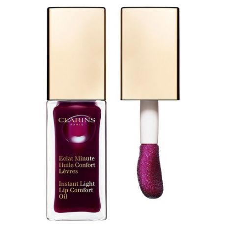 Clarins Eclat Minute Масло-блеск для губ 07 Honey Glam